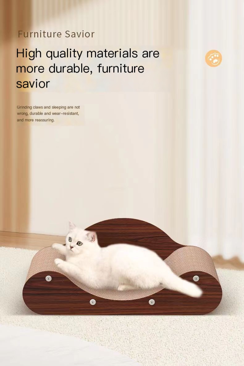 Cat Scratching Lounge Image 4