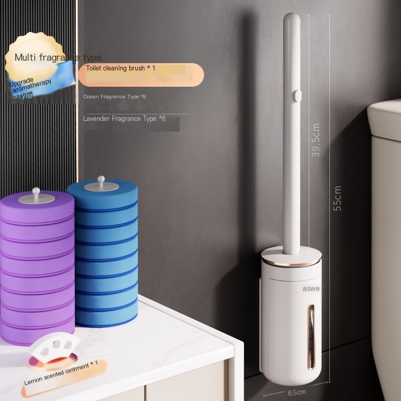 Wandgemonteerde Wegwerp Toiletborstel Thuis Vervangbare Toiletborstel Badkamer Reinigingsgereedschap Wc Badkameraccessoires