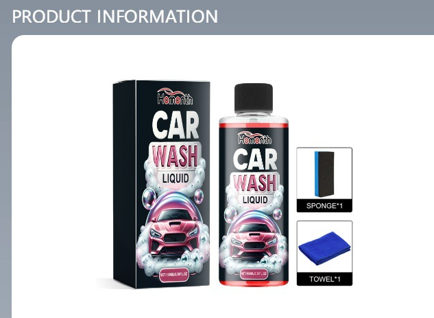Car Wash Shampoo Image 1