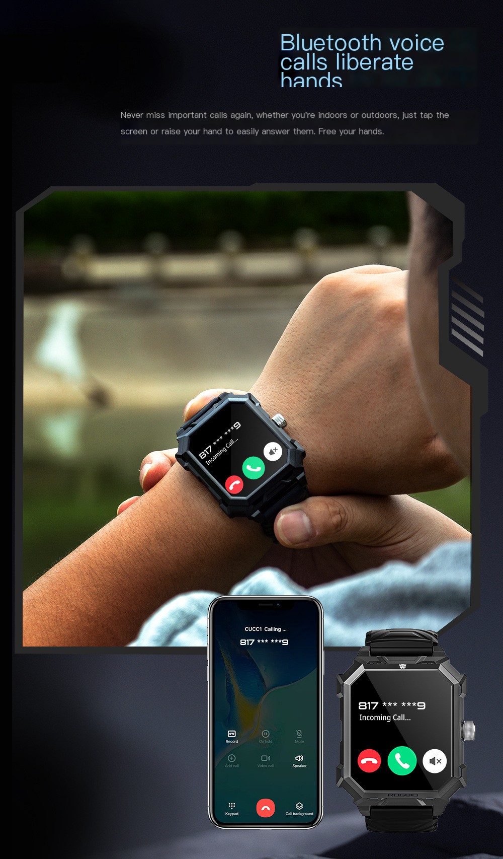 S3 Smart Watch Comfortable Fit