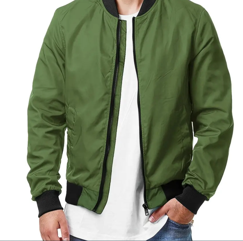 Men's Bomber Jacket in action