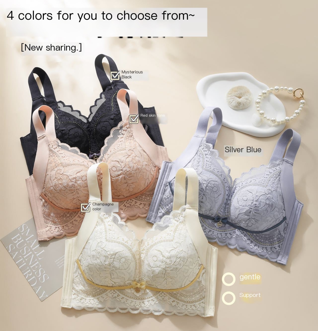 Ultra-Thin Summer Bra Image 1