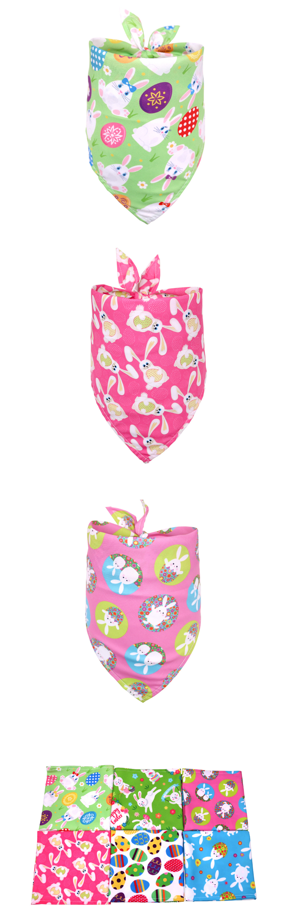 Easter Pet Saliva Towel Design 1