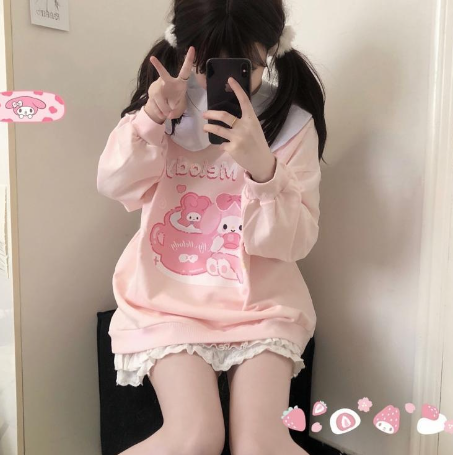 Original Forest Women's Tribe Cute Autumn Dress Japanese Plush Sweetheart Dress Cute Loose Version Best Friend Clothes 2020 New, Japanese Plush Sweetheart, Plush Sweetheart