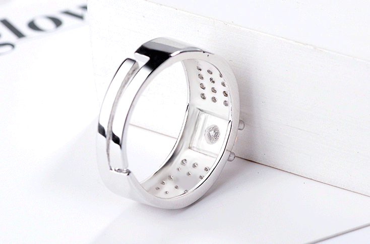 Moissanite Men's Ring - Image 2