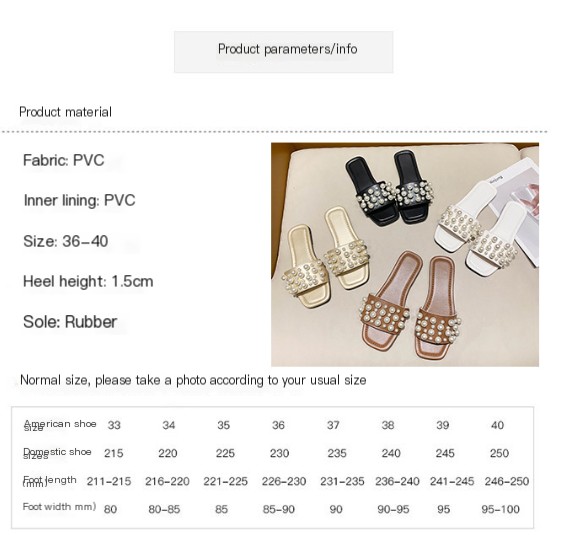 Beaded Rhinestone Sandals