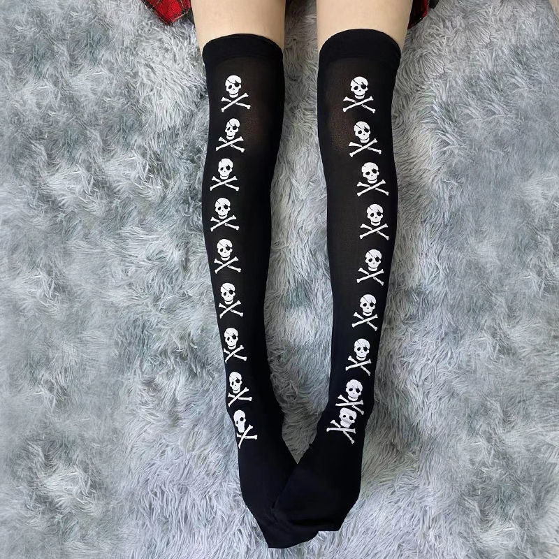 Halloween Knee Socks - Bat Design
