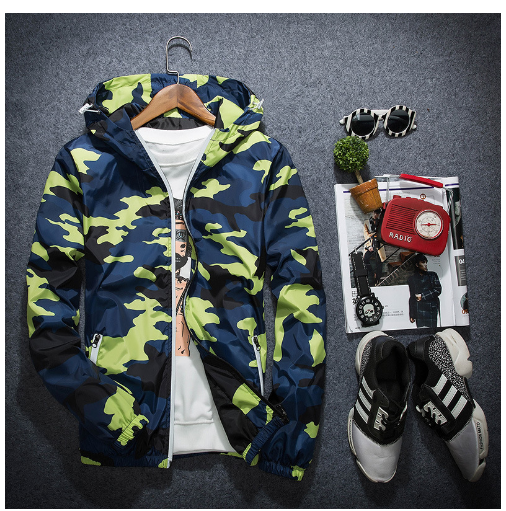 Camouflage Hooded Jacket 1