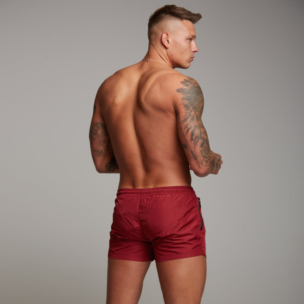 Quick-Dry Sports Shorts Red