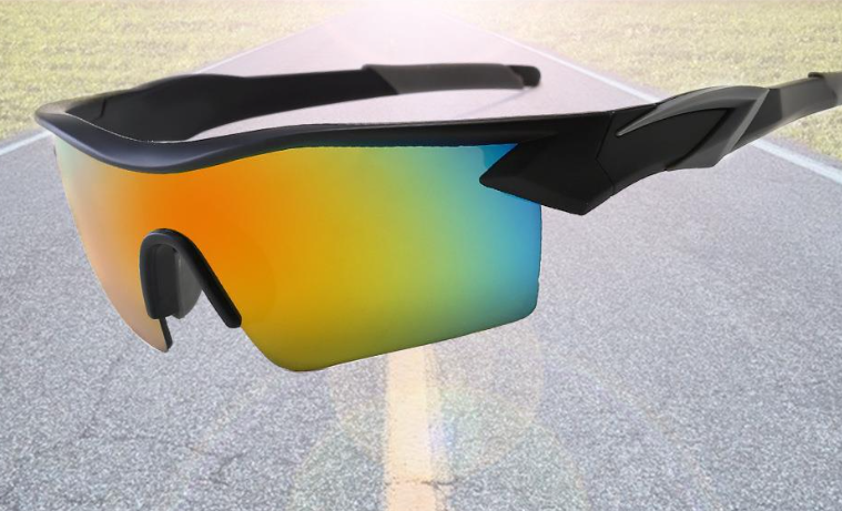 Stylish cycling sunglasses