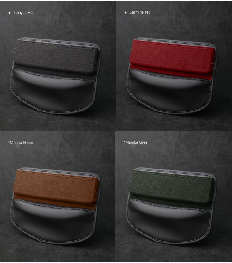 Suede Car Seat Gap Storage Box Image 6