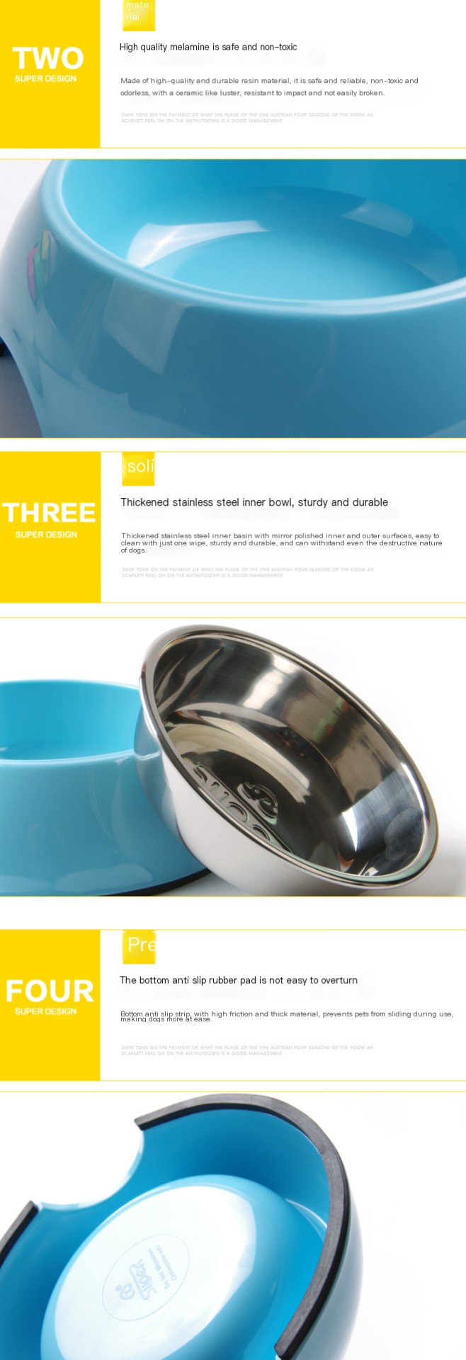 Stainless Steel Pet Bowl 1