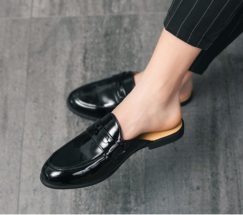 Closed Toe Half Support Leather Shoes - Image 3