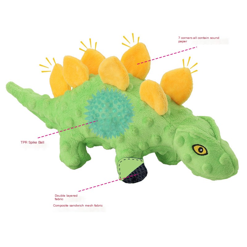 Pet Plush Toy Dinosaur Image 3