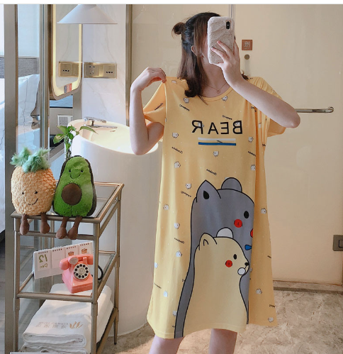 Abstract Print T-Shirt 7