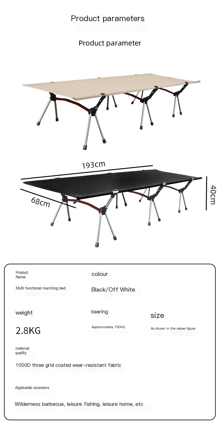 Outdoor Camp Bed