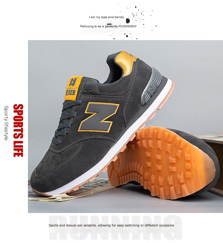 皮面款574 sneaker image