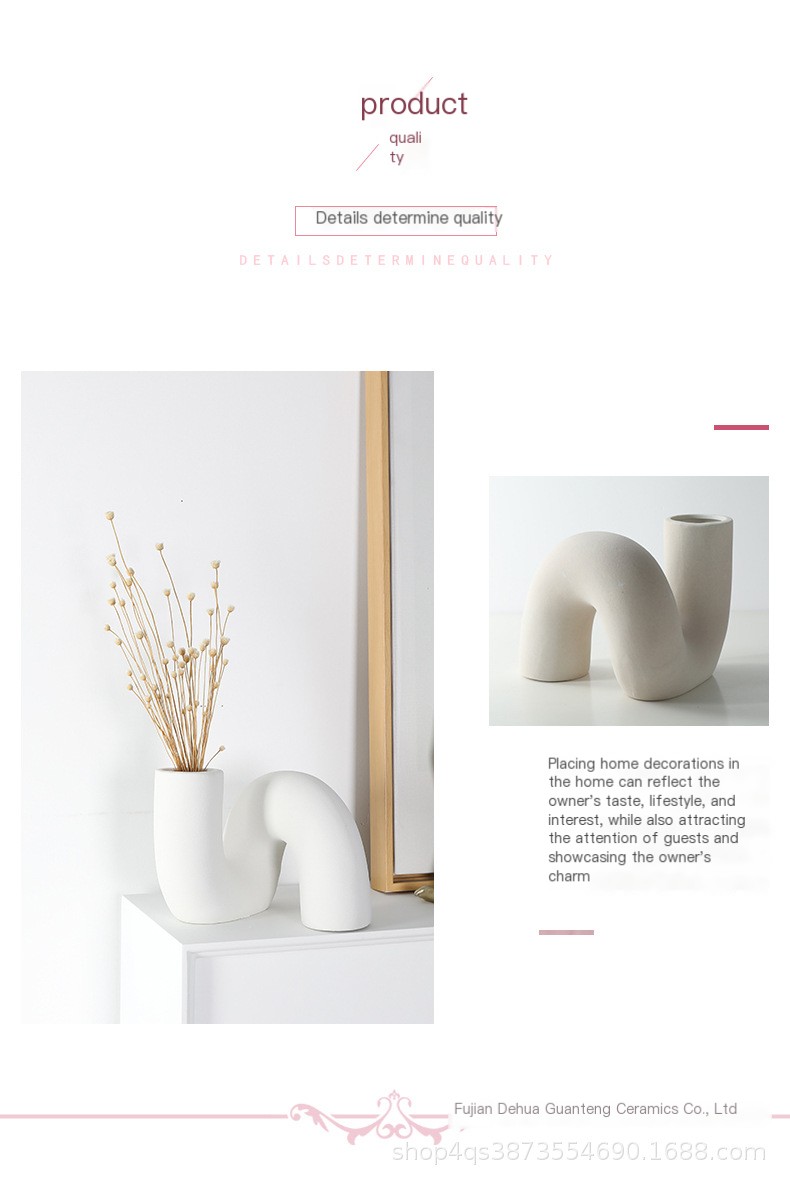Stylish Home Decor with Flower Vase