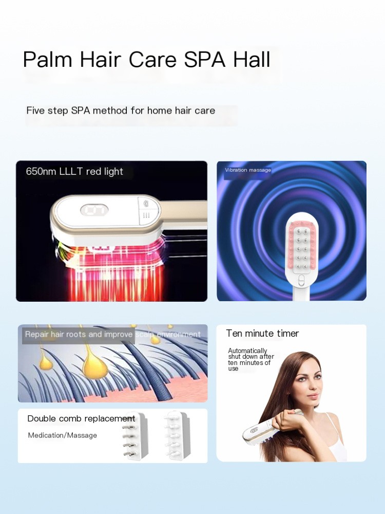 Red Light Therapy Comb