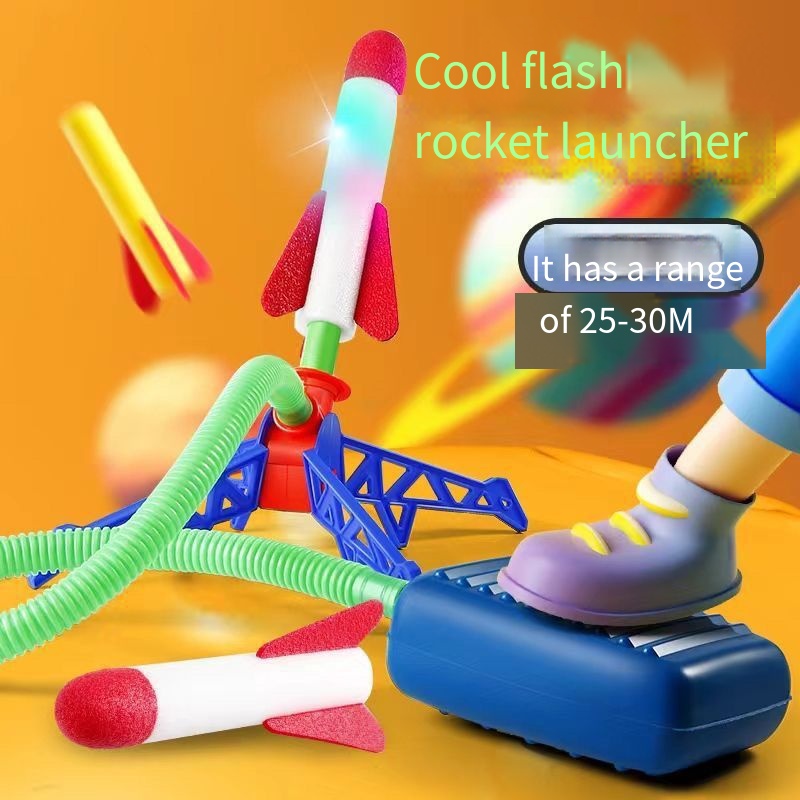 Children's Foot-Stepping Small Flying Arrow Launcher
