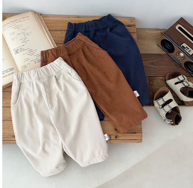 Baby Ribbed Pants Image 4