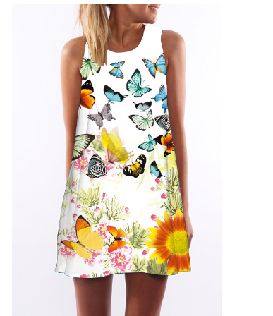 Stylish sleeveless dress
