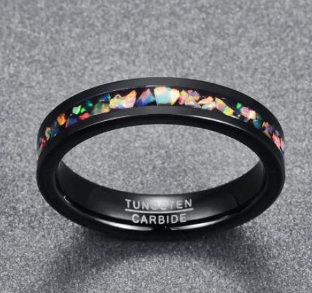 Ring with Abalone Shell