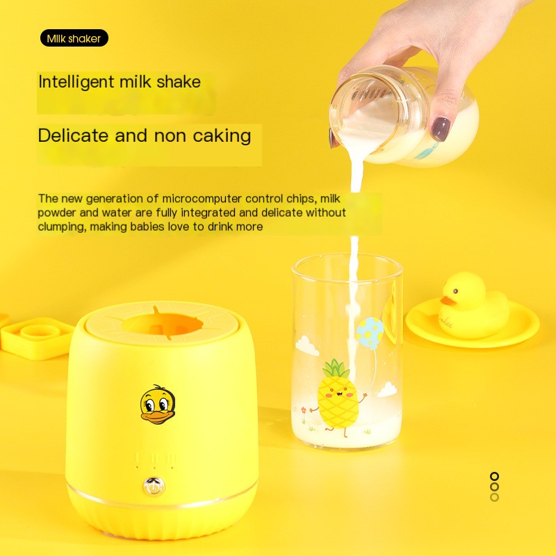 Smart Electric Milk Shaker - Yellow