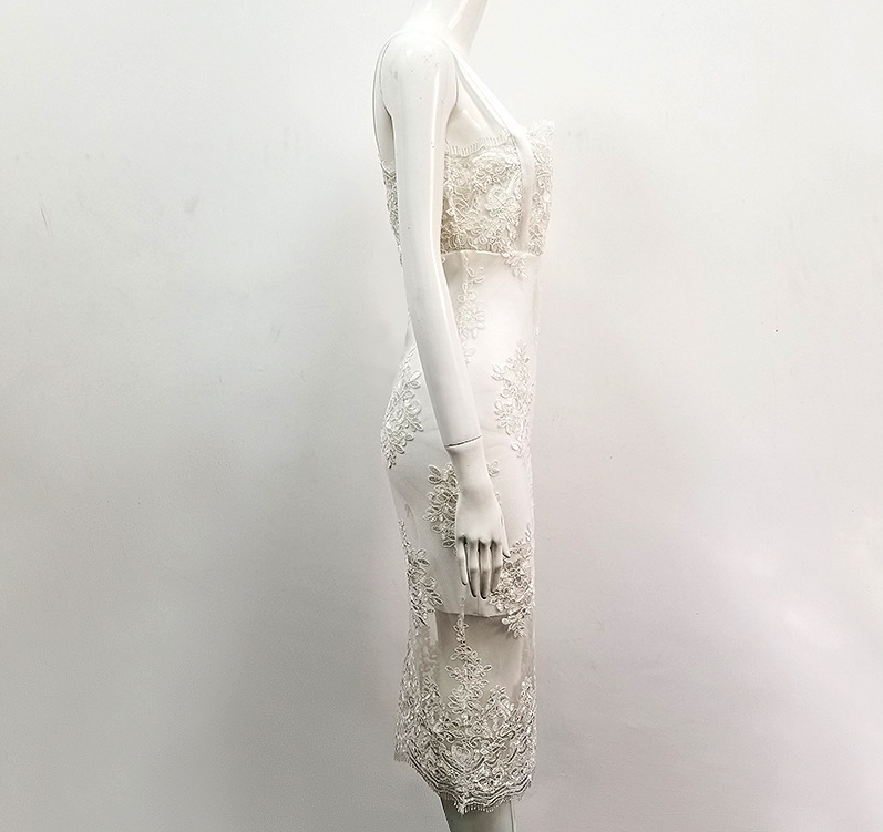 Elegant Lace Slip Dress