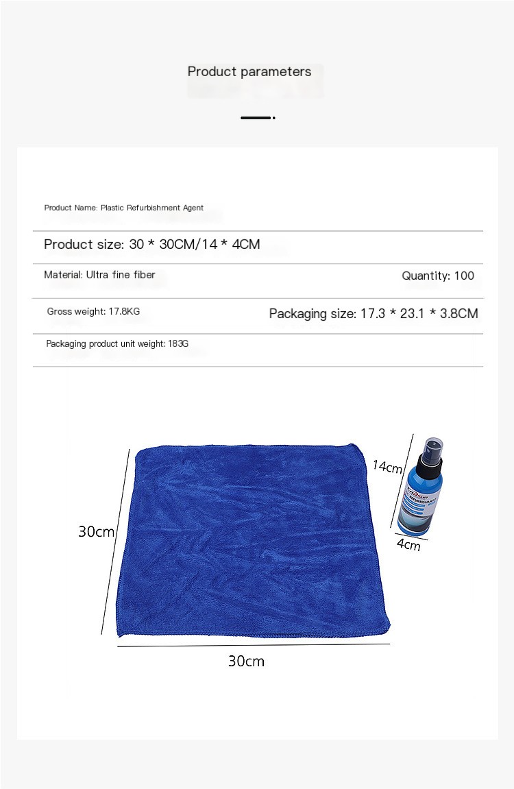Instrument Panel Refurbishment Agent