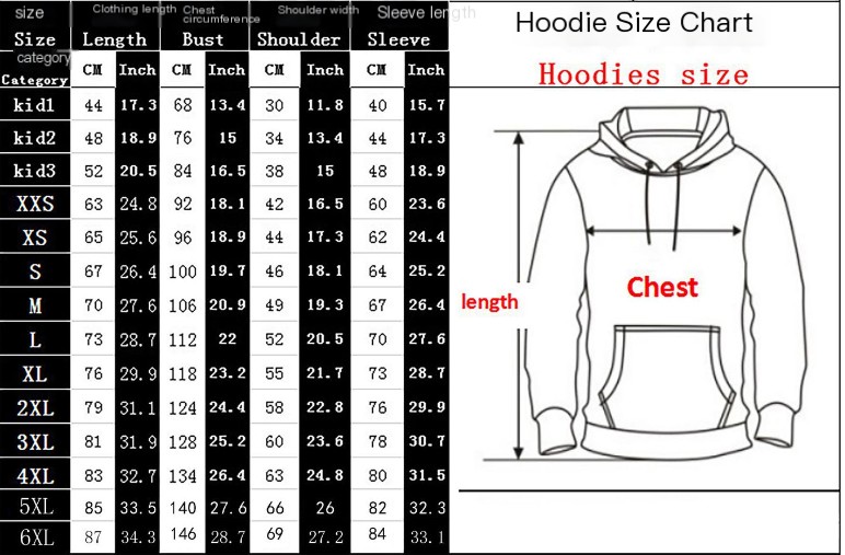 Digital Print Hoodie