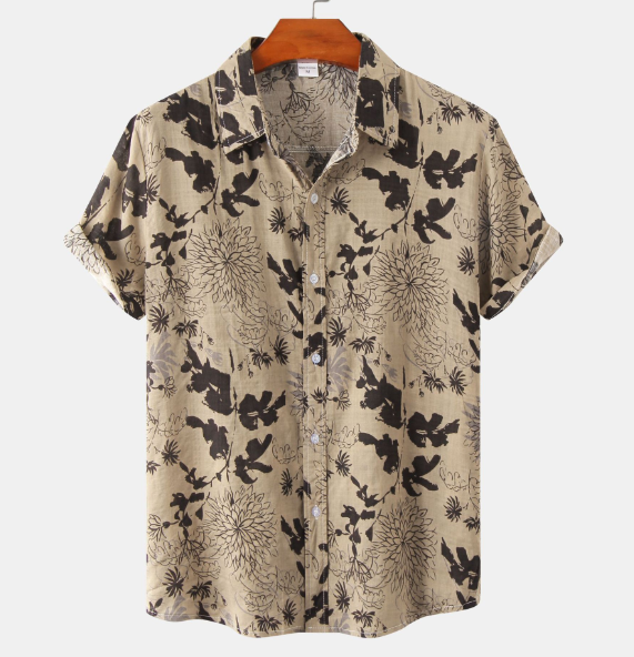 Floral Design Shirt