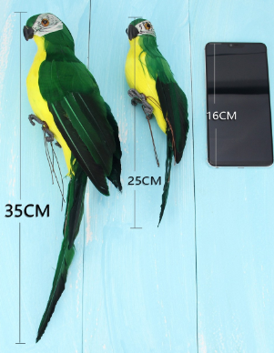 Realistic Parrot Figurine 4