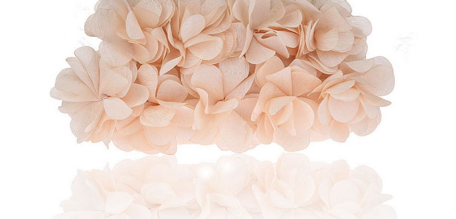 Handcrafted Floral Clutch - Image 2