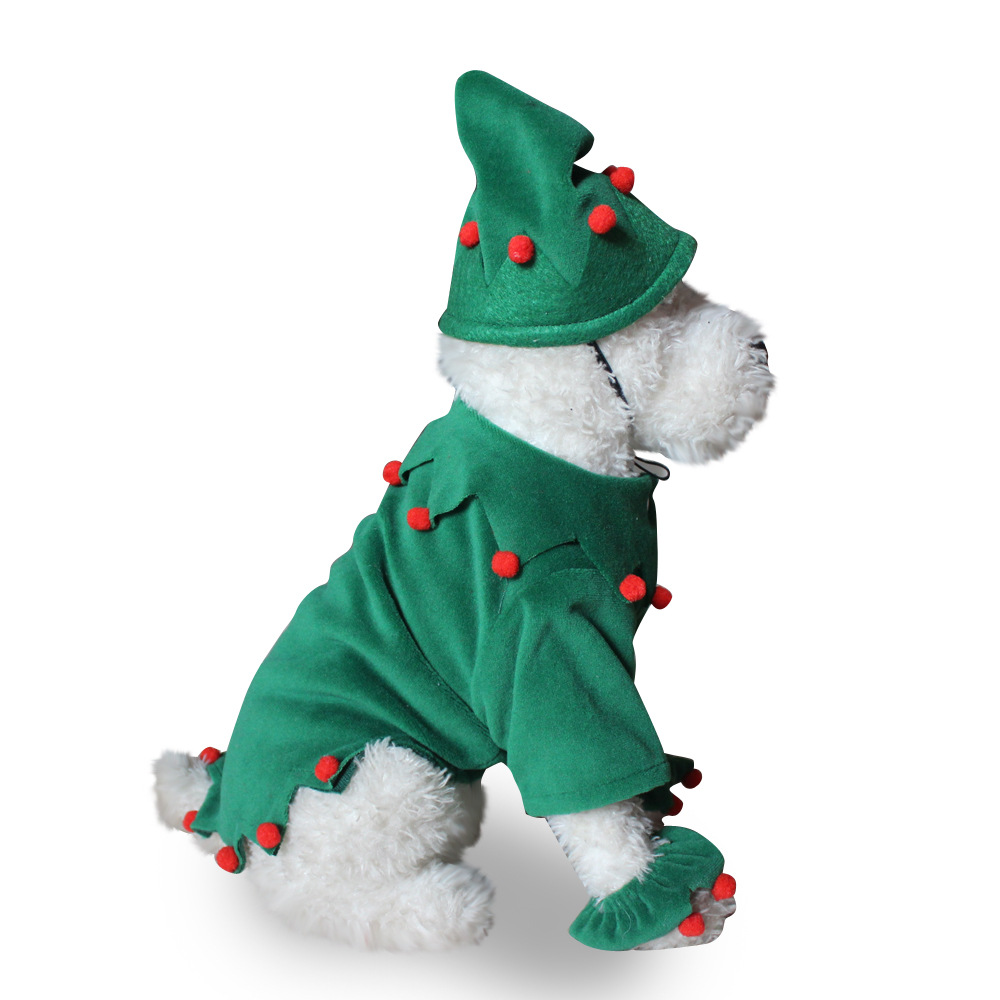 Pet Pack Christmas Old Man Dog Clothes