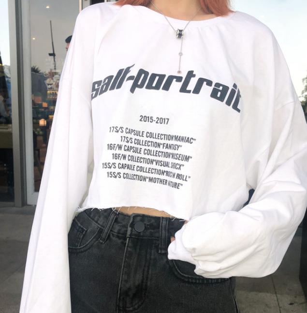 PEEK A BOO Cropped Hoodie 7