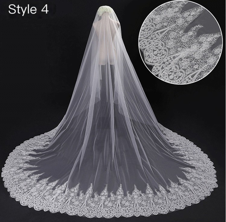 Voile de mariée Style 5