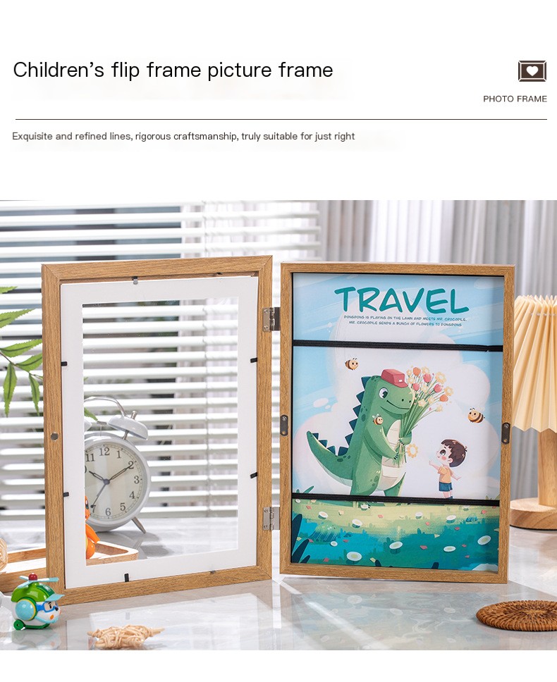 Magnetic picture frame