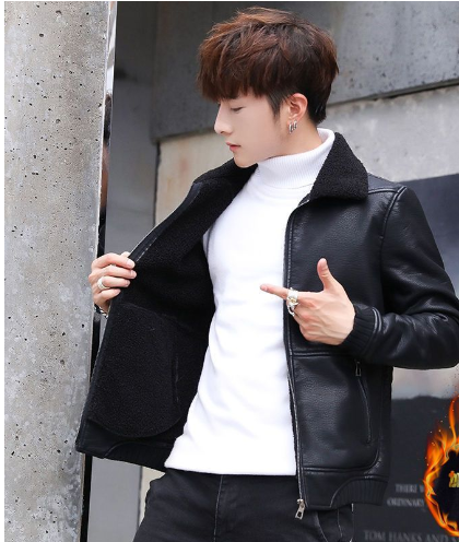 Men's PU Leather Jacket