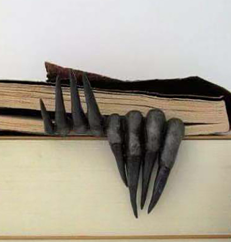 Creepy Claw Bookmark Image 1