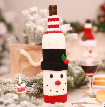 Christmas Wine Bottle Covers image