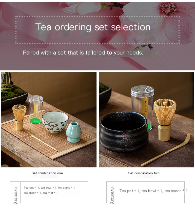 Matcha Tea Whisk Set