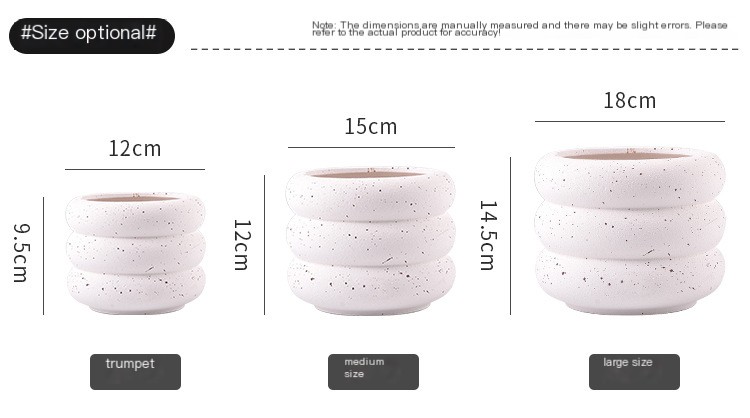 Keramik-Blasen-Cachepot