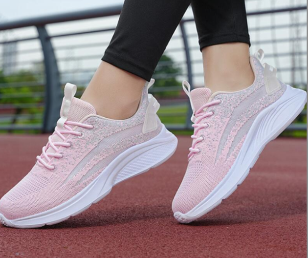 Women's Sneakers - Blue Pink