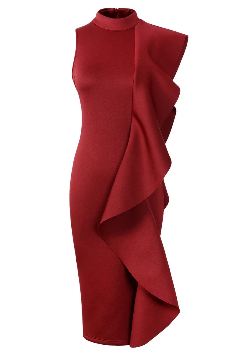 Ruffled Dress Image 2