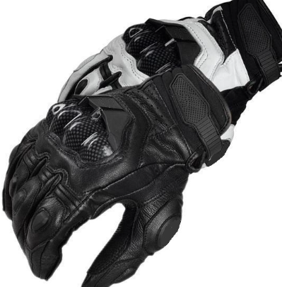 Black Leather Gloves