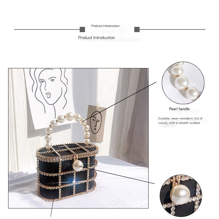 Diamonds Basket Evening Clutch