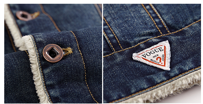 Fleece Denim Jacket Lifestyle Image