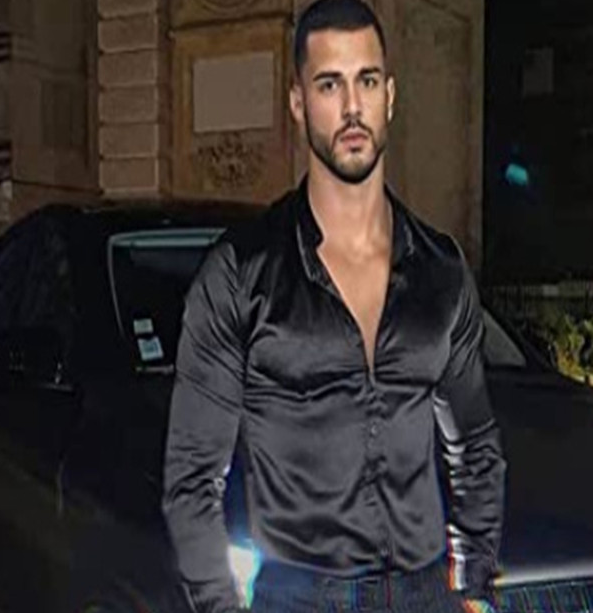 Men's Solid Color Shirt