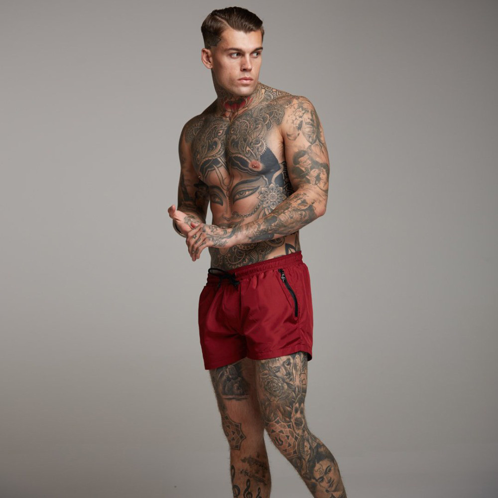 Quick-Dry Sports Shorts Black